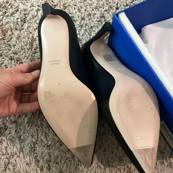 Stuart weitzman black shoe- Mira - Picture 4 of 8